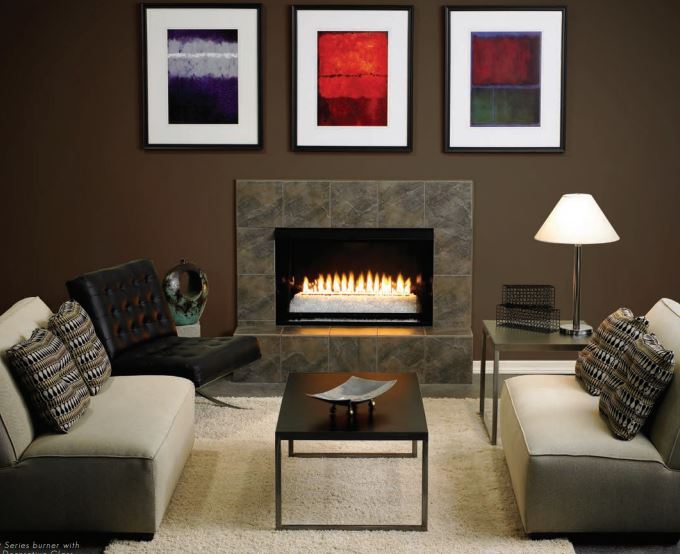 Empire 18" Loft Series Vented/Vent Free Burner Variable Remote Control