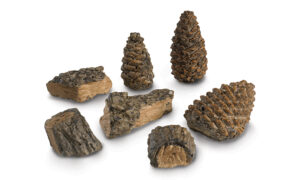 Peterson Includes 4 small size Wood Chips and 3 small size Pine Cones (vacuum packed)