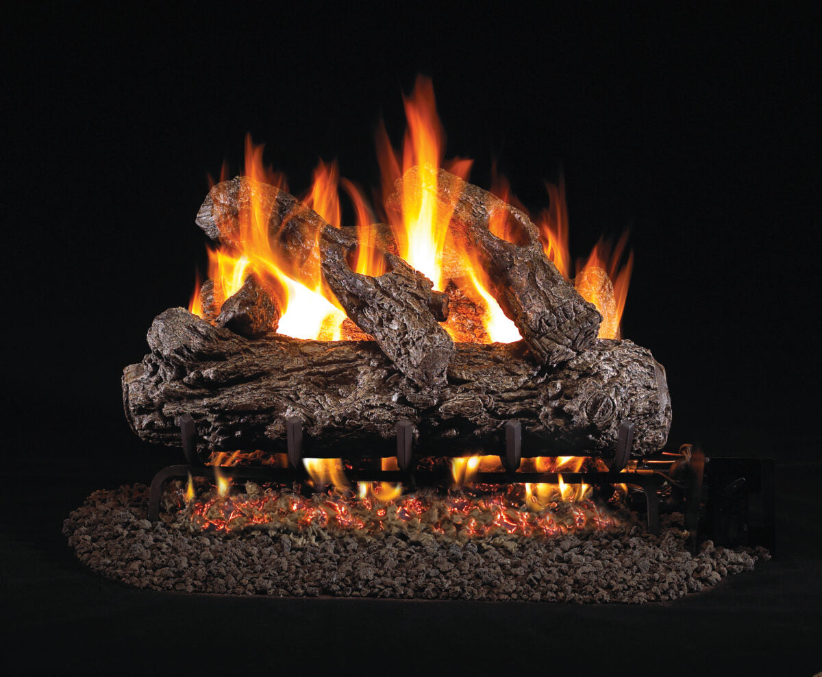 Peterson 30" Rugged Oak Vented Gas Logs
