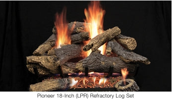 Pioneer Refractory Log Set, 18, 11-piece (2 ctns)