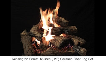 Empire 24/30-in Kensington Forest Ceramic Fiber Logs