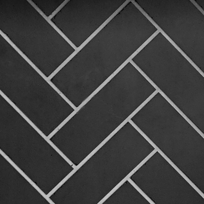 Empire Blackburn 36” Herringbone Brick Set Black