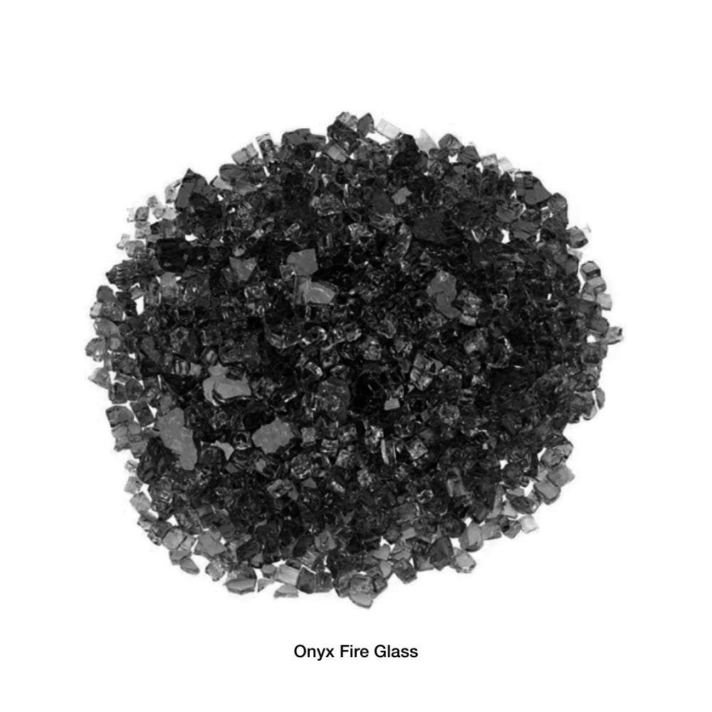 Monesson Contemporary fireglass media--Onyx. 2.25 lbs