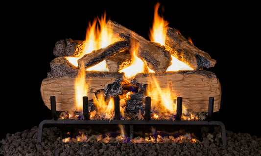 Peterson RealFyre G31 Series 36" Standard Charred Split Oak Gas Log Set