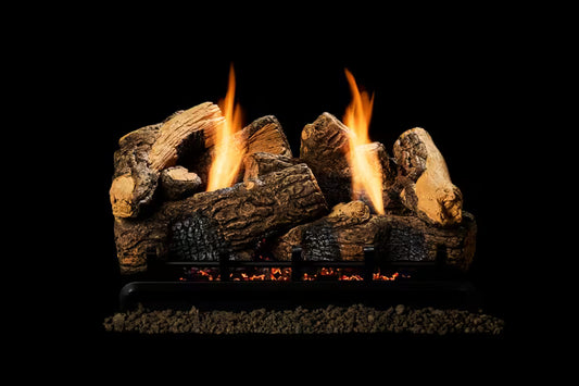 Monesson 18" 7pc Berkley Oak refractory log set for Natural Blaze VF 18" burner