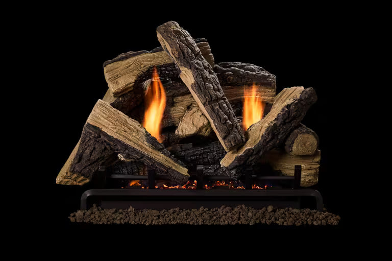 Monesson 18" 11pc Stony Creek refractory log set for Natural Blaze VF 18" burner
