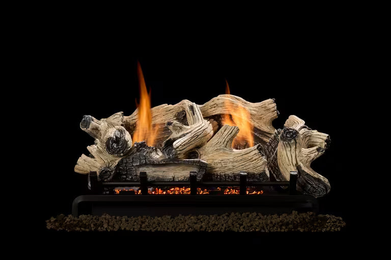 Monesson 18" 6 piece Beachcomber Burncrete refractory log set for Natural Blaze VF 18" burner