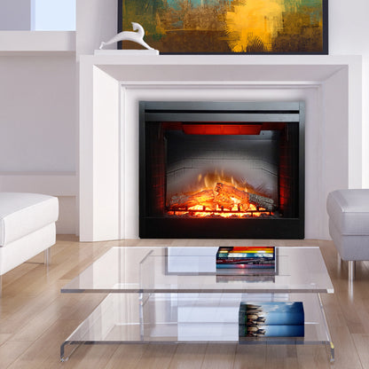 NexFire 39" Electric Fireplace with Log Set