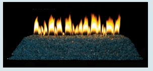 Empire 18" Loft Series Vented/Vent Free  Burner Variable Remote Control