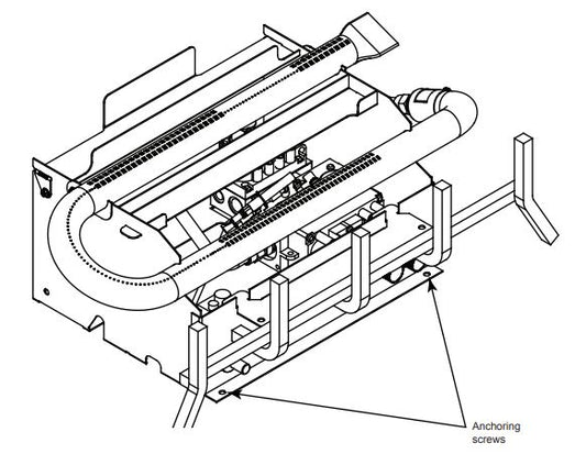 Monesson Lumonessen Vent Free Burner: Manual Ignition, NG