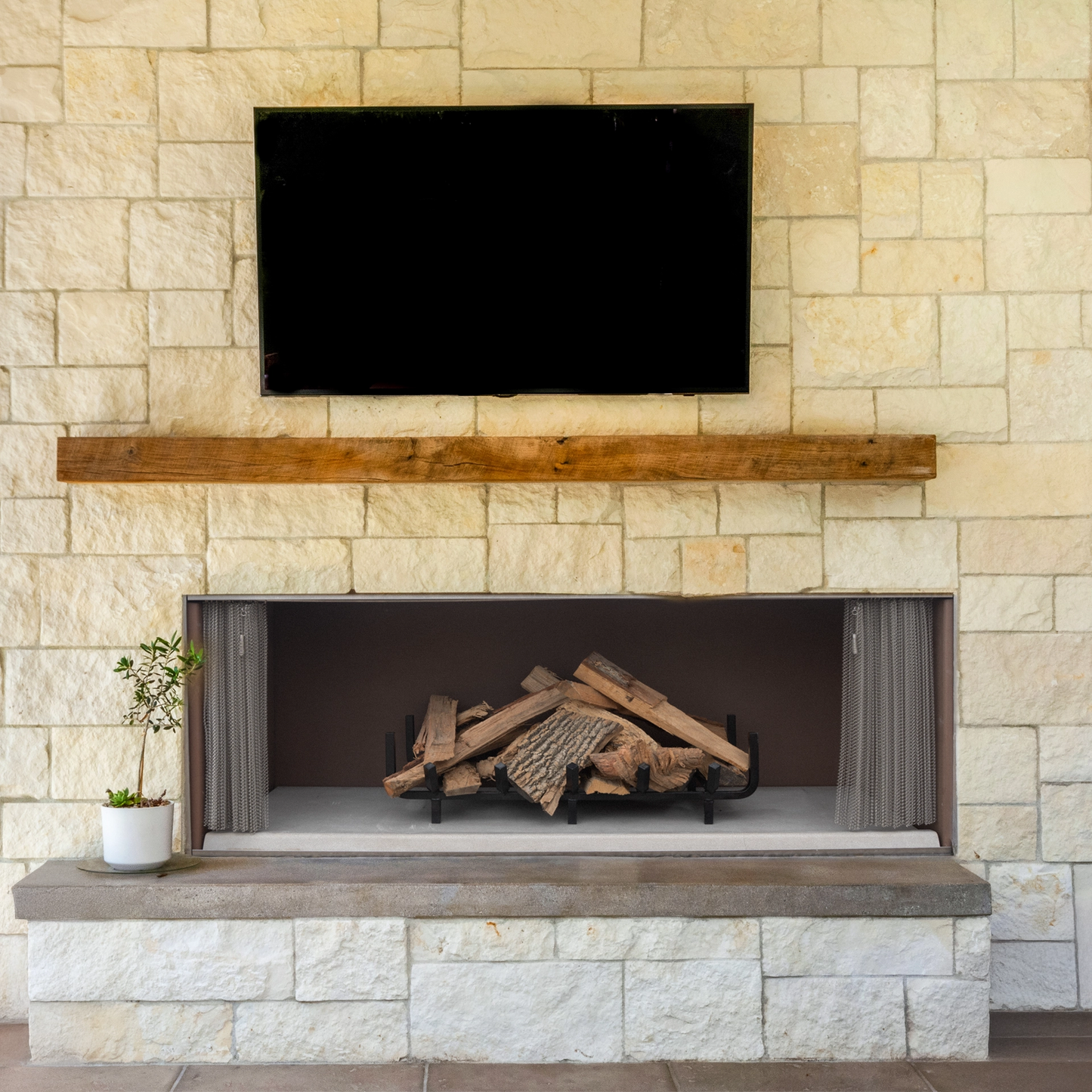 Empire Outdoor 60" Wood Burning Fireplace