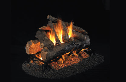 Peterson 18" American Oak Vented Gas Log Set