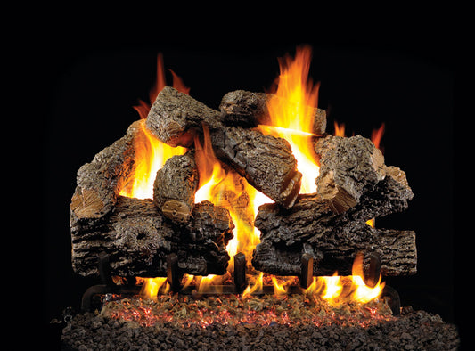 Peterson Realfyre 42" See Thru Charred Royal English Oak Vented Gas Log Set