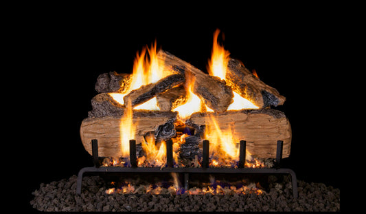 Peterson 30" Standard Charred Split Vented Gas Logs
