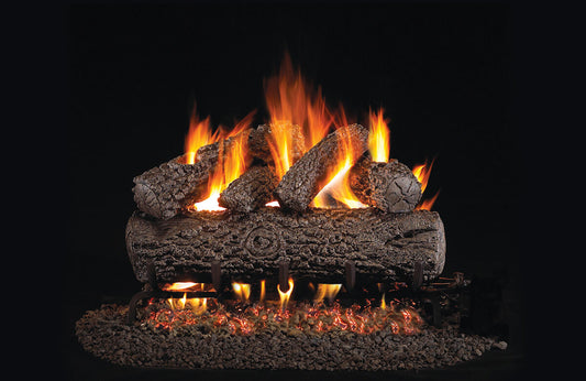 Peterson 24" Post Oak Vented Gas Logs