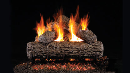 Peterson 30" Golden Oak Vented Gas Log Set