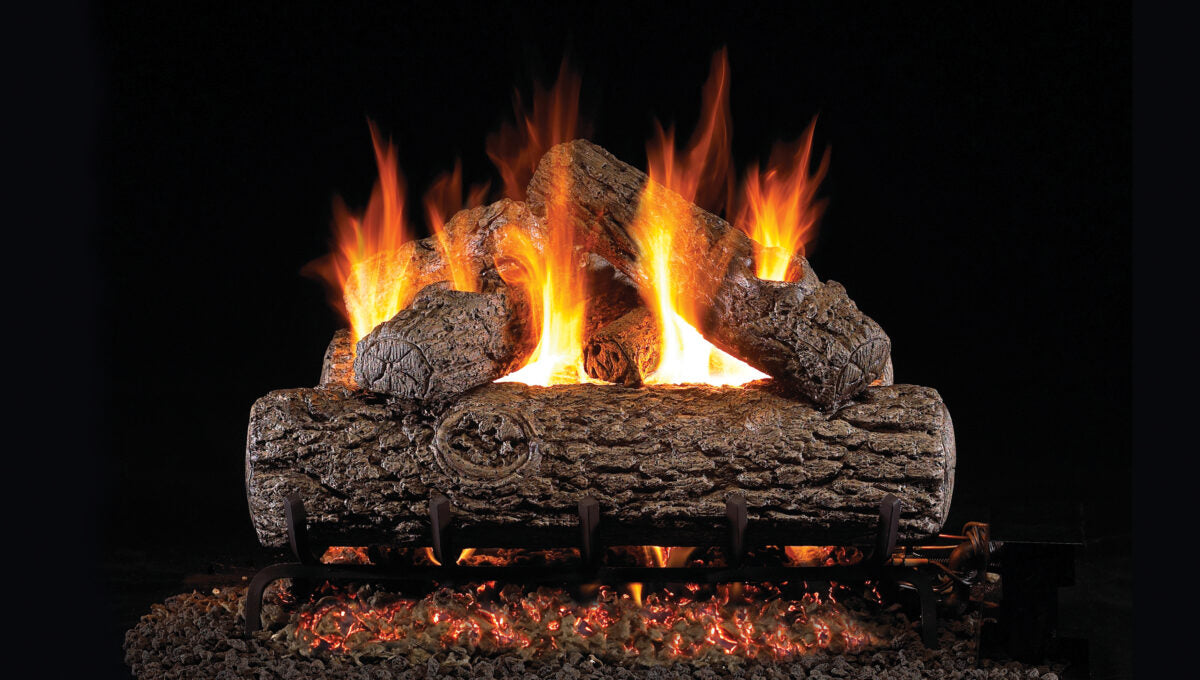 Peterson 18" Golden Oak Vented Gas Logs