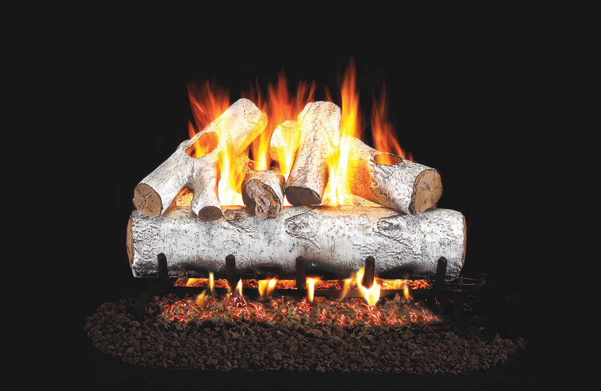 Peterson Realfyre 18" Standard White Birch Gas Logs