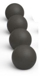 Peterson 4" FYRE SPHERES EPIC BLACK