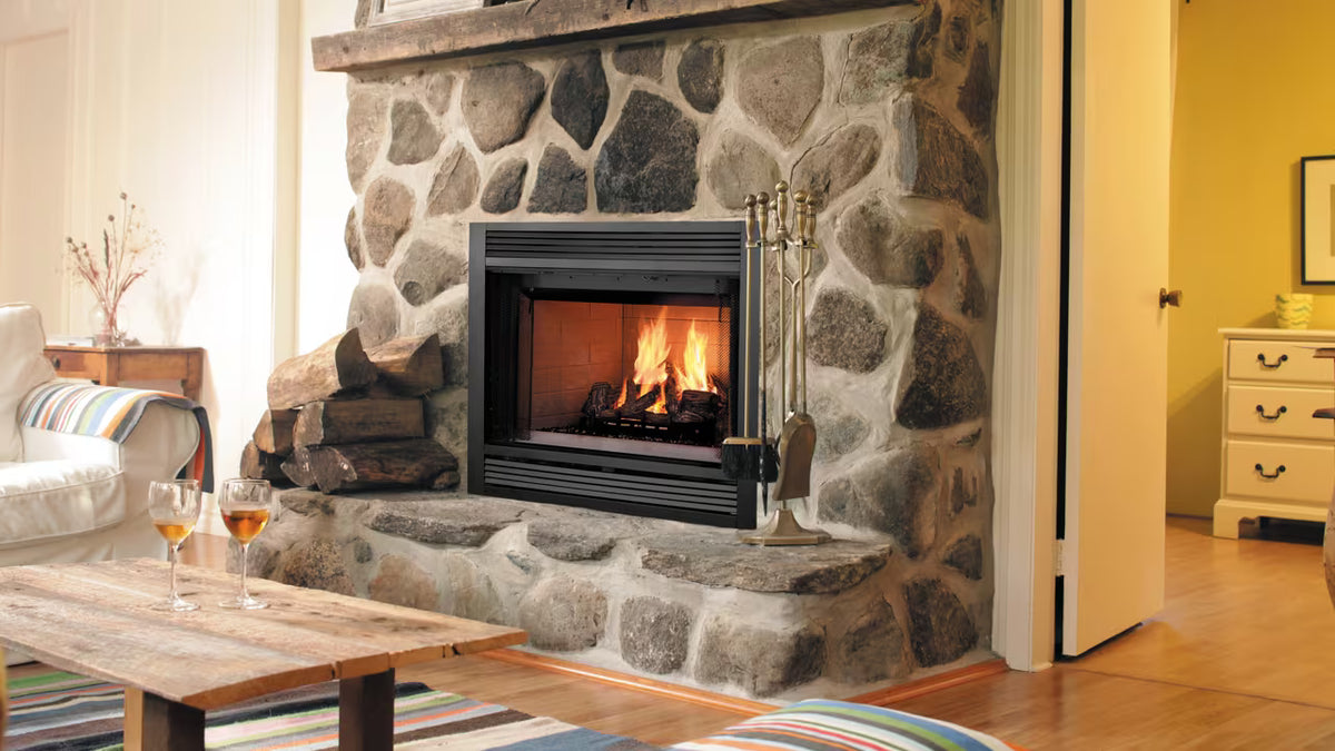 Majestic Wood Burning 36" Heat Circulating Fireplace