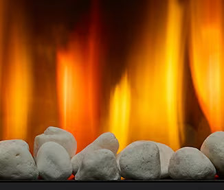 Simplifire Ceramic white stone media