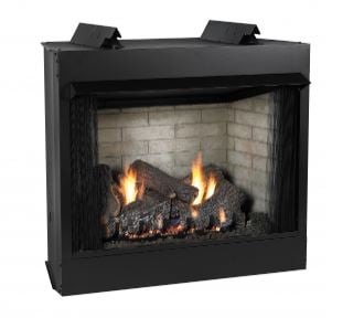 Empire 36" Breckenridge Deluxe Flush Front Circulating Firebox with Refractory Liner