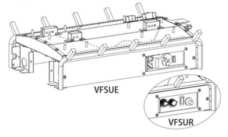 Empire 30" Vista Multi Sided Vent Free Burner