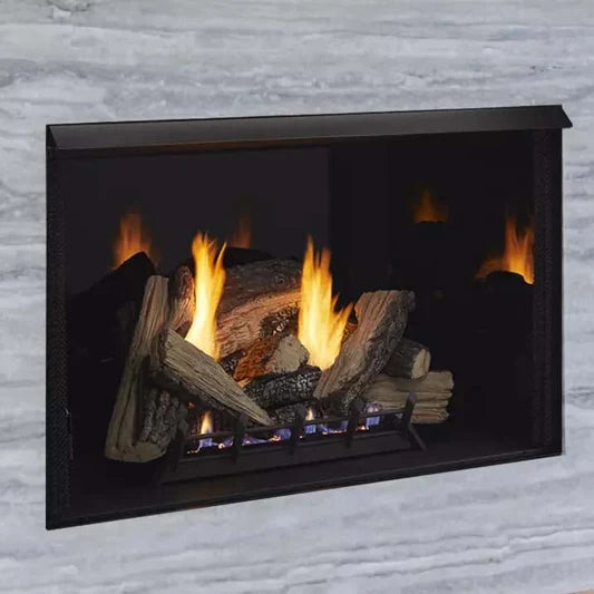 Monesson 32" Reflective Black Glass