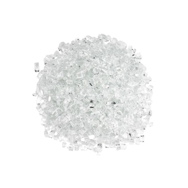 Monesson Contemporary fireglass media--Diamond. 2.25 lbs