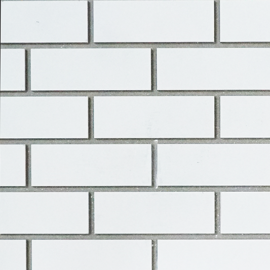 Empire Blackburn 54" Traditional Brick Set White