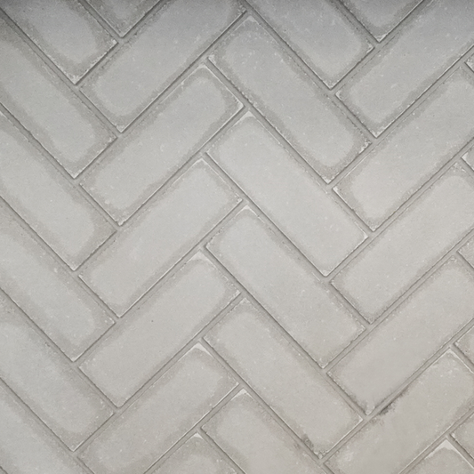 Empire Blackburn 36” Herringbone Brick Set Gray