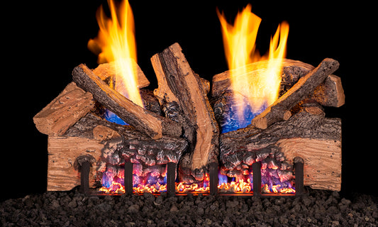 Peterson 30" Foothill Split Oak Vent Free Logs