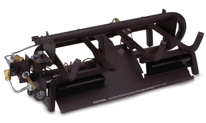 Peterson G10c Series 30" Charred Gnarled Split Vent Free Gas Log Set